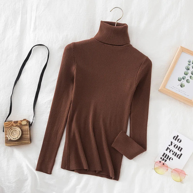 Chloe long sleeve jumper with turtle neck