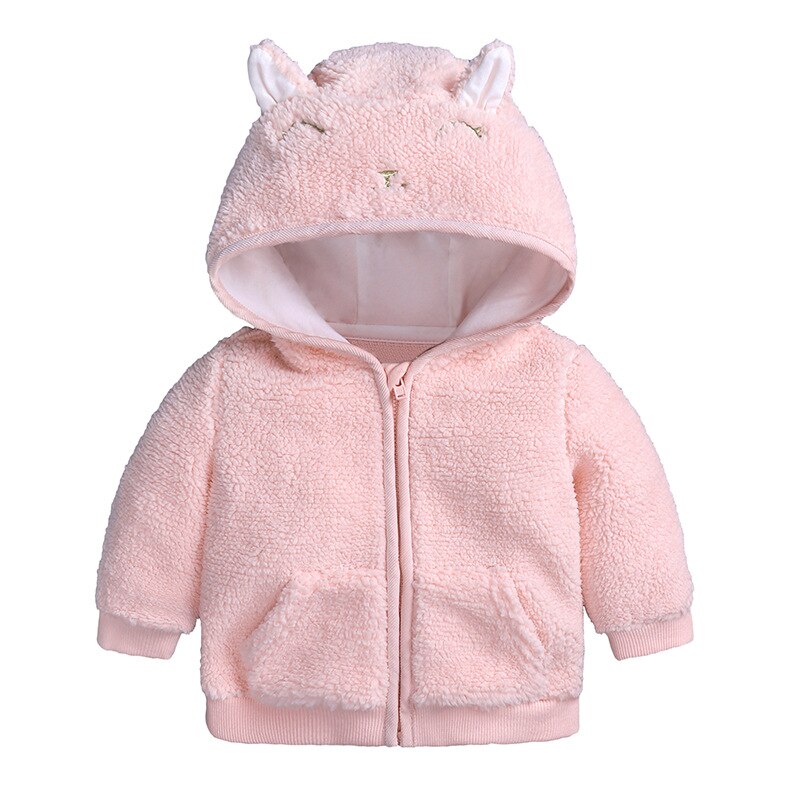Baby Girl Warm Ears Hoodie