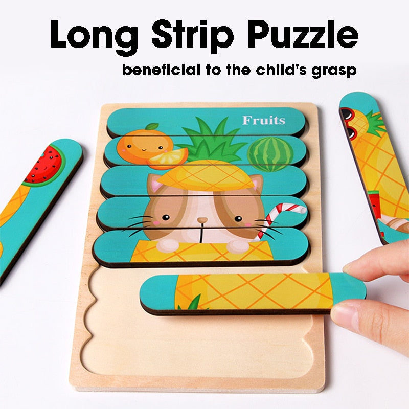 Double Sided 3D Puzzles