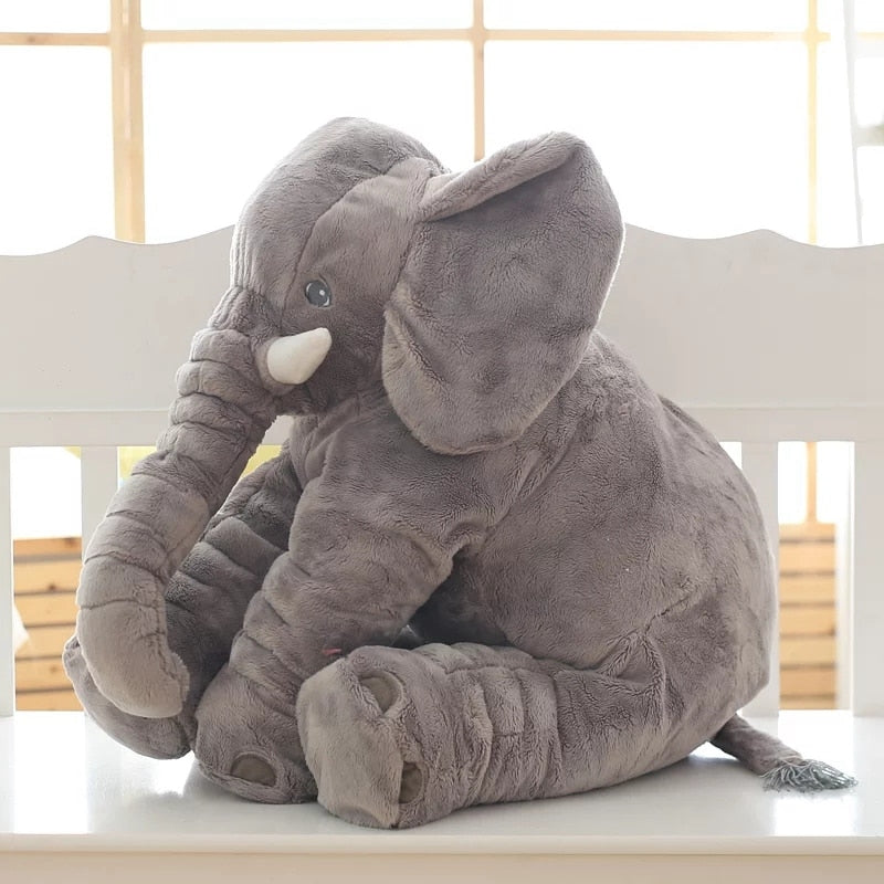 Large Elephant Pillow Toy