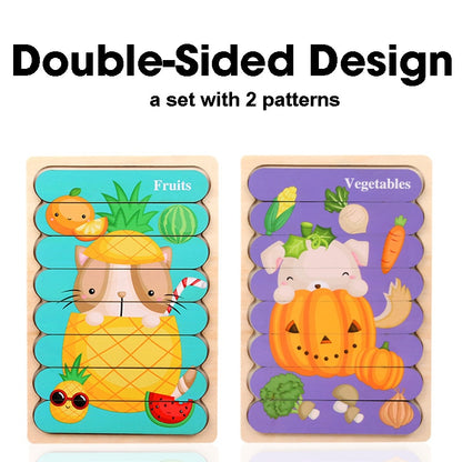 Double Sided 3D Puzzles