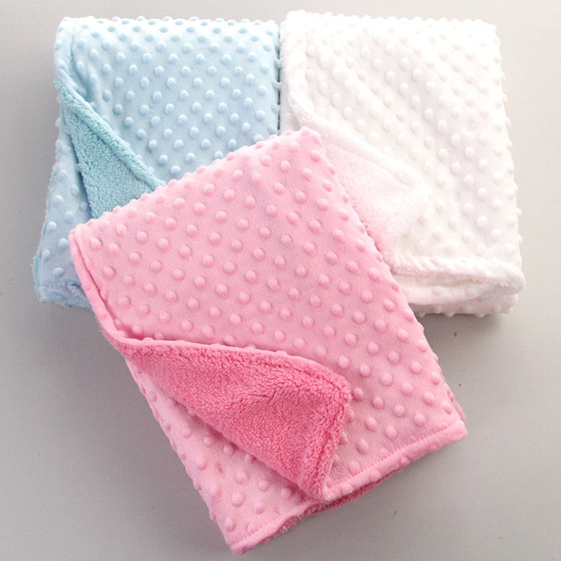 Soft Baby Blanket - Blue