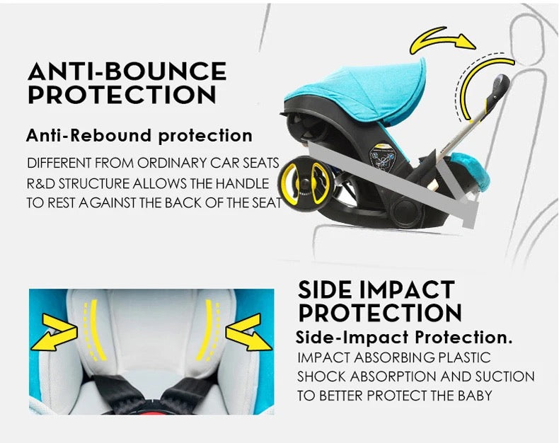 Baby Car Seat & Travel Stroller