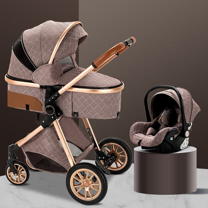 Baby & New Born Stroller 3 in 1