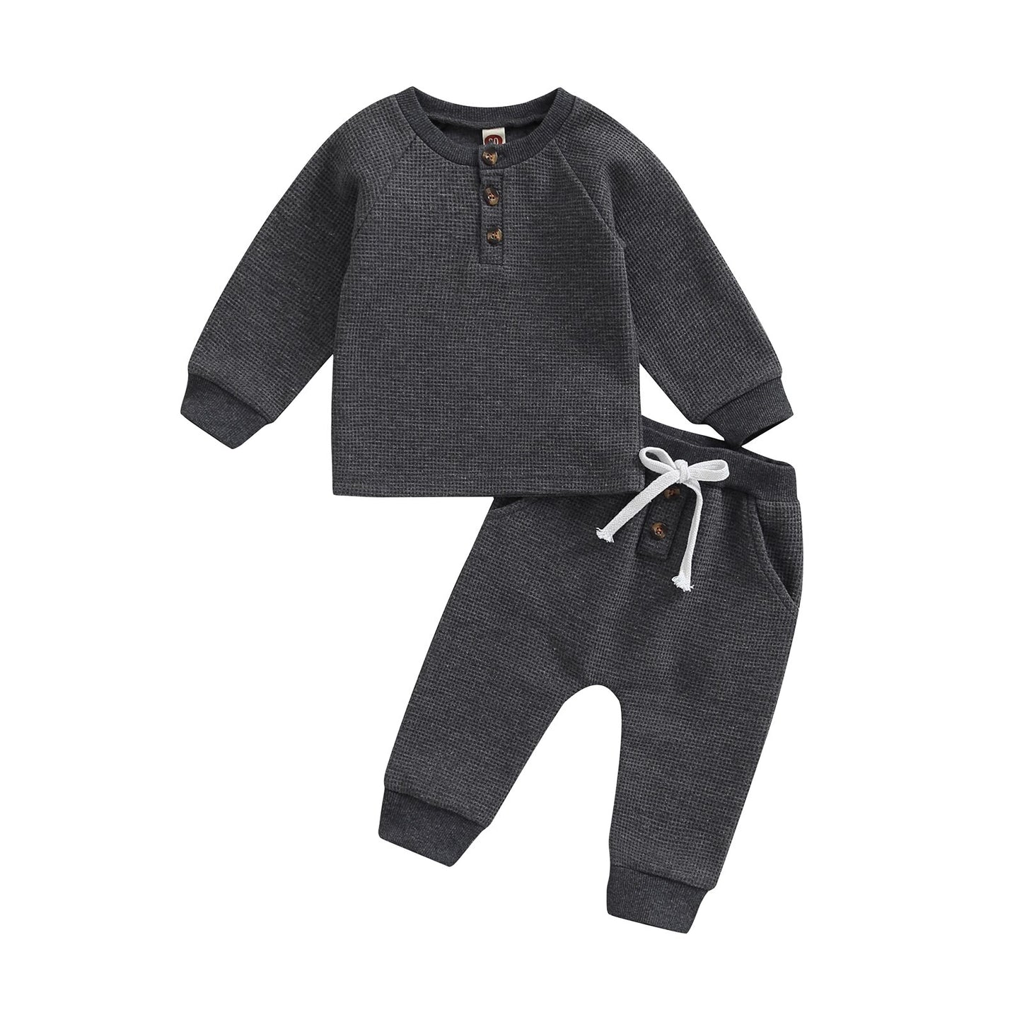 Boys Button Casual Outfit