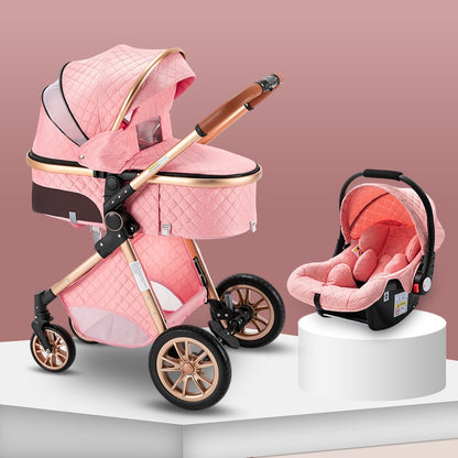 Baby & New Born Stroller 3 in 1