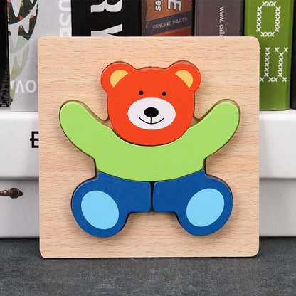 Early Learning 3D Wooden Puzzle