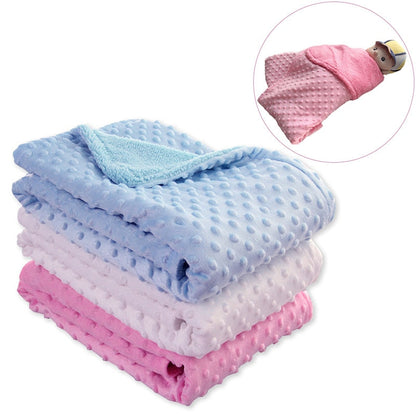 Soft Baby Blanket - Blue