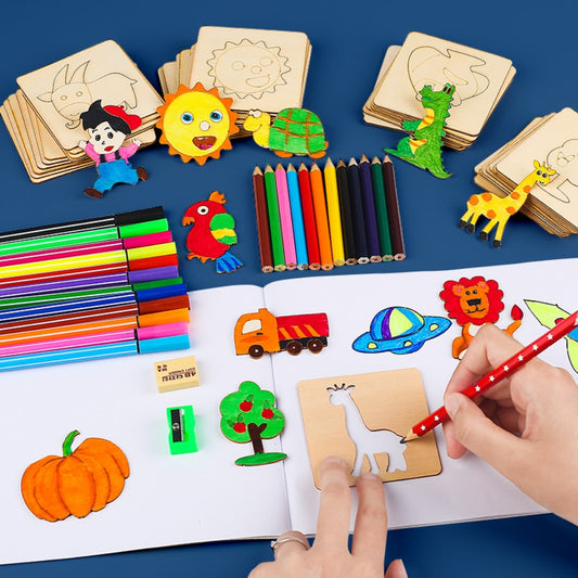 DIY Drawing Painting Template Stencils (20 Pieces)