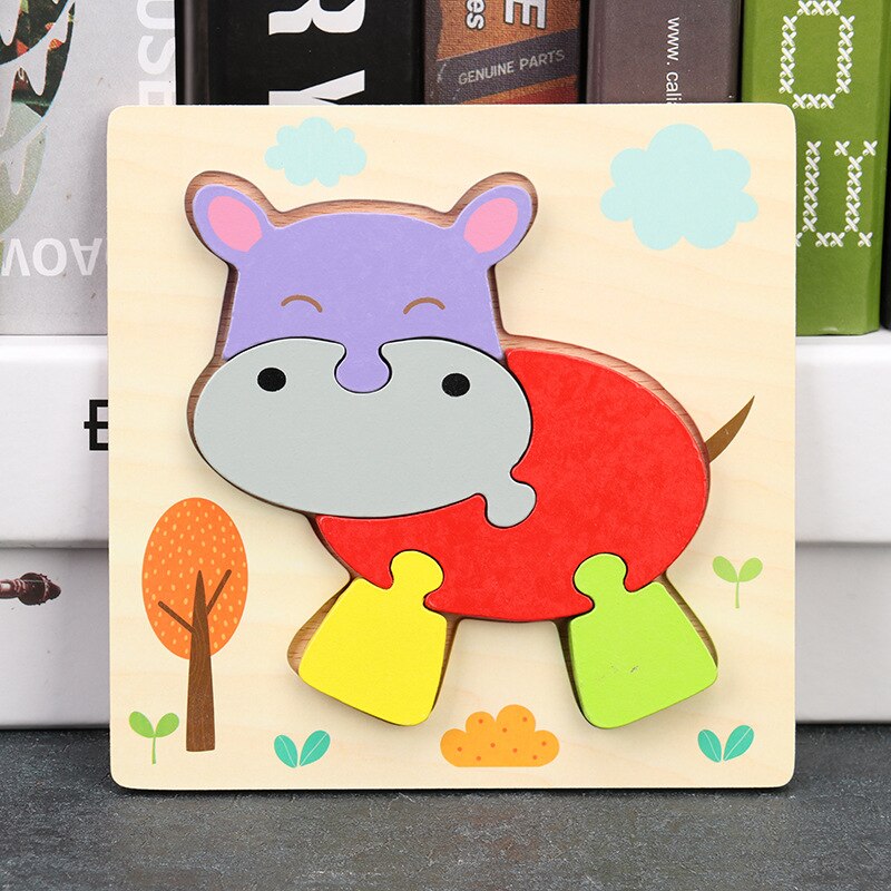 Early Learning 3D Wooden Puzzle